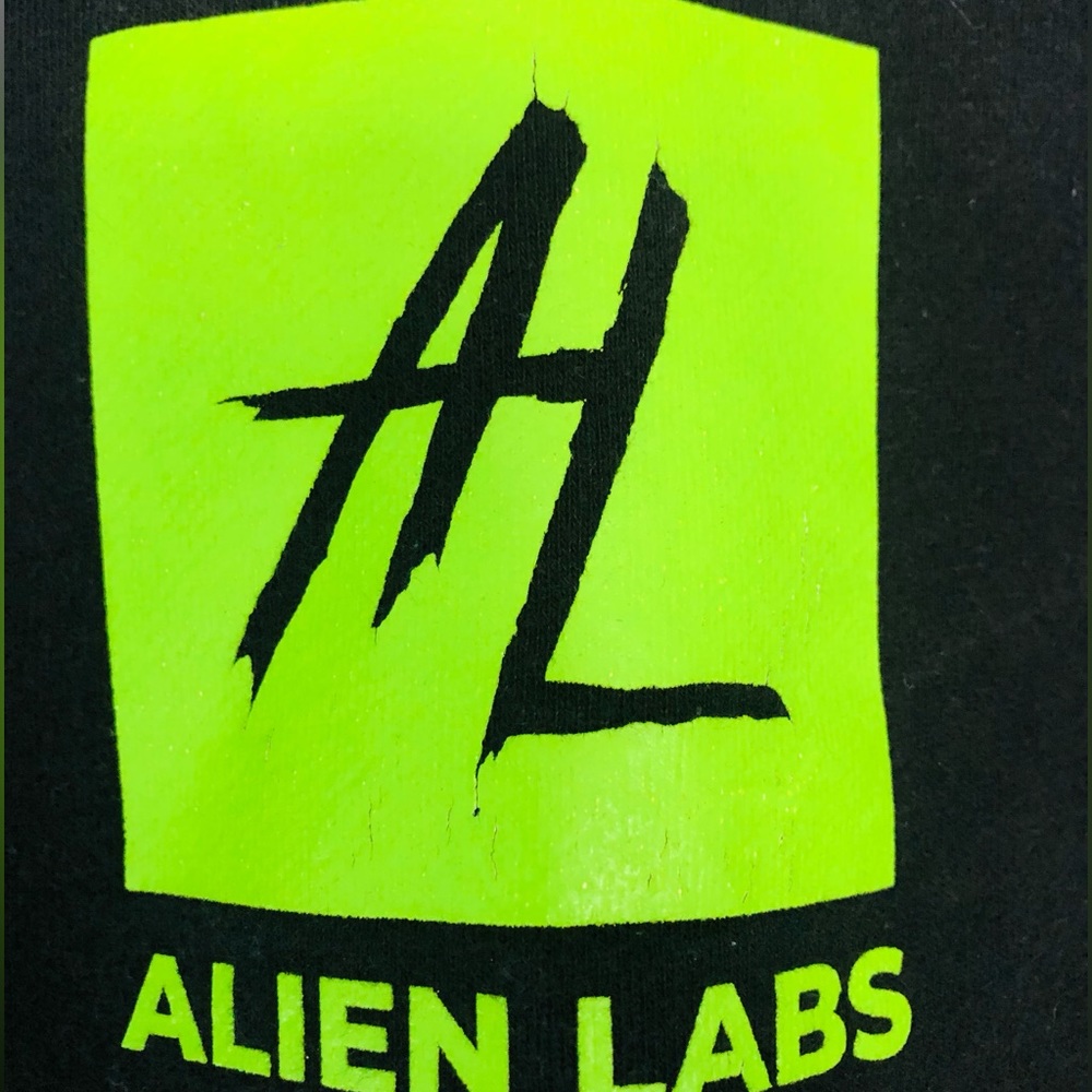 Alien Labs Black Hoodie Sweater 👽🖤